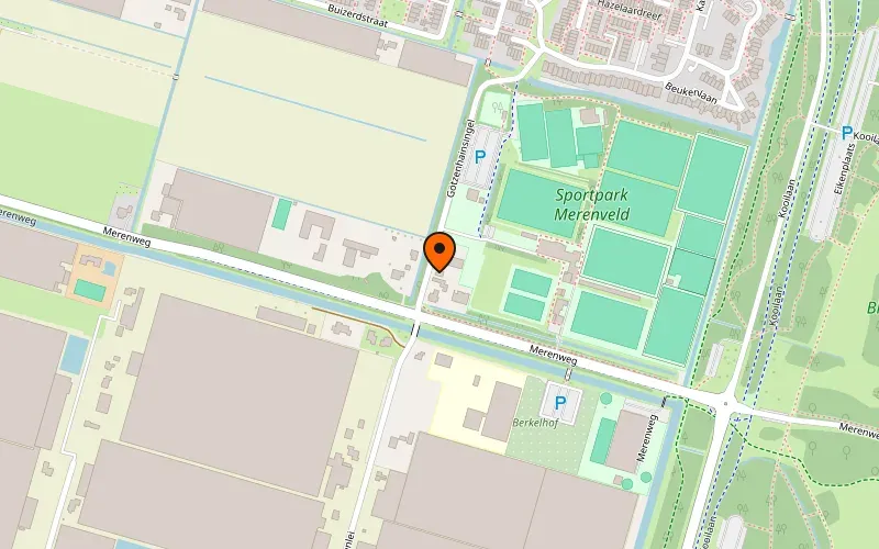 Plattegrond Sportpark Merenveld