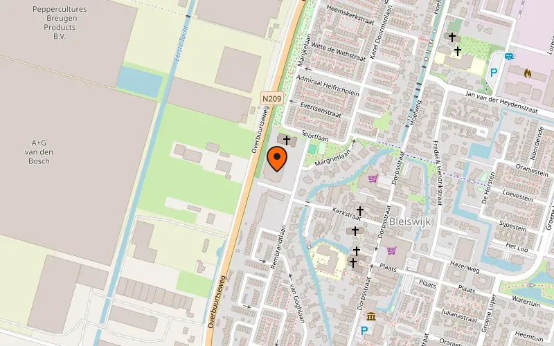 Plattegrond Sporthal Rijneveen