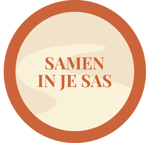 Samen in je Sas logo